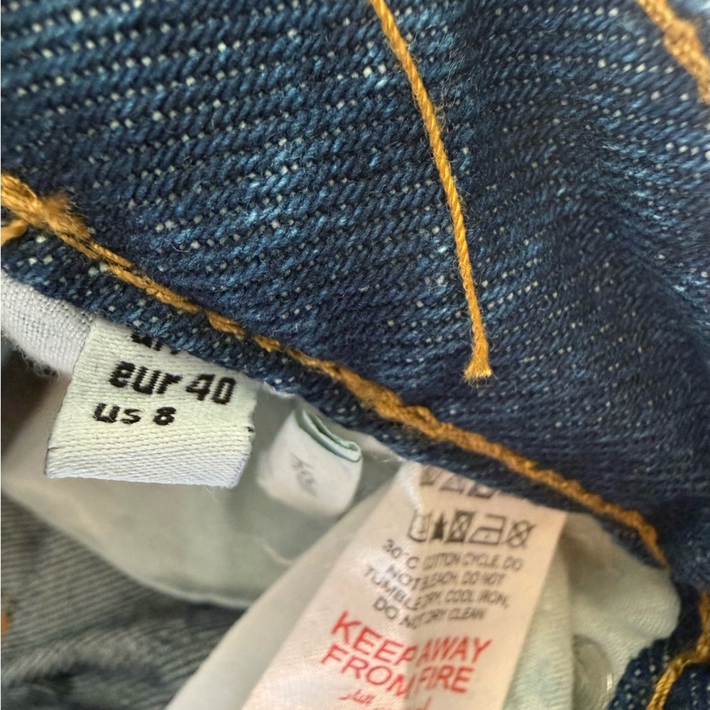 New Nasty Gal Mills Mom Denim Jeans size 8 - Picture 10 of 11